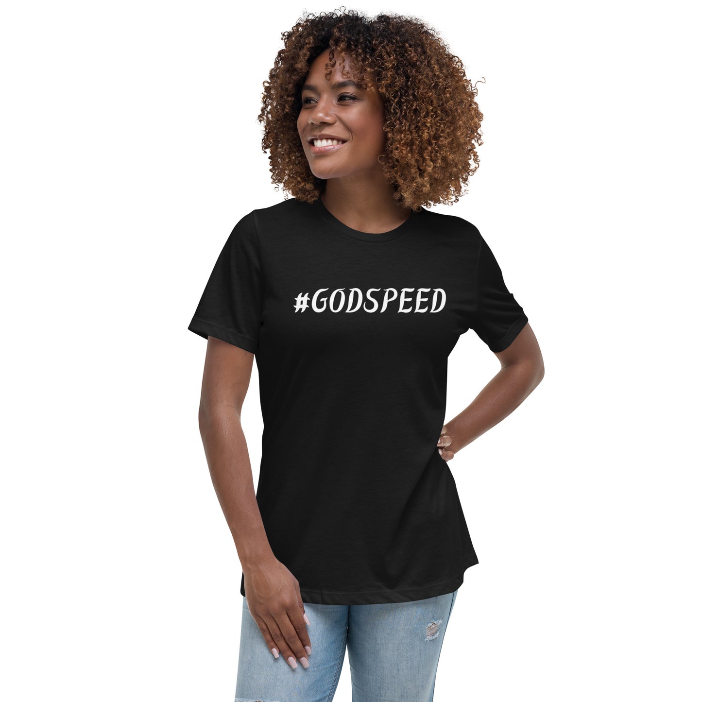#Godspeed - Women's Relaxed T-Shirt